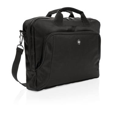 Swis Peak Luxusná taška na 15 "notebook, čierna